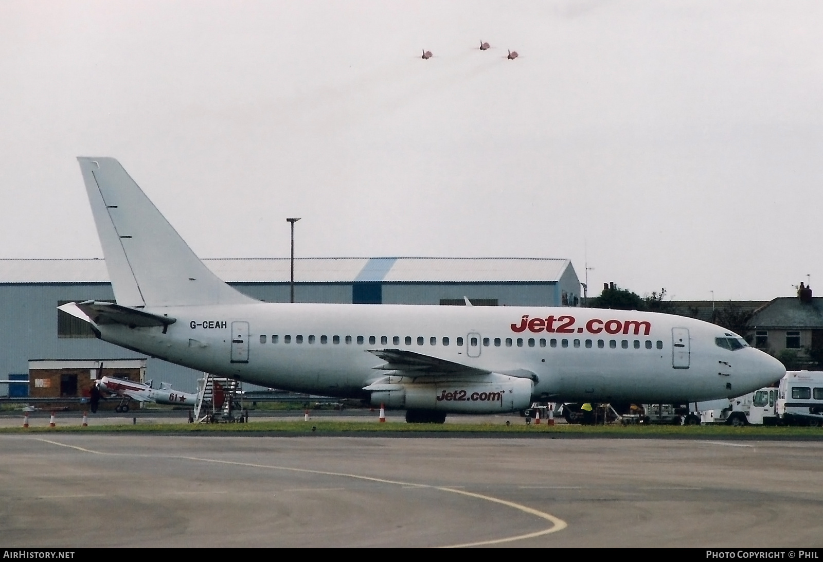 Aircraft Photo of G-CEAH | Boeing 737-229/Adv | Jet2 | AirHistory.net #366159