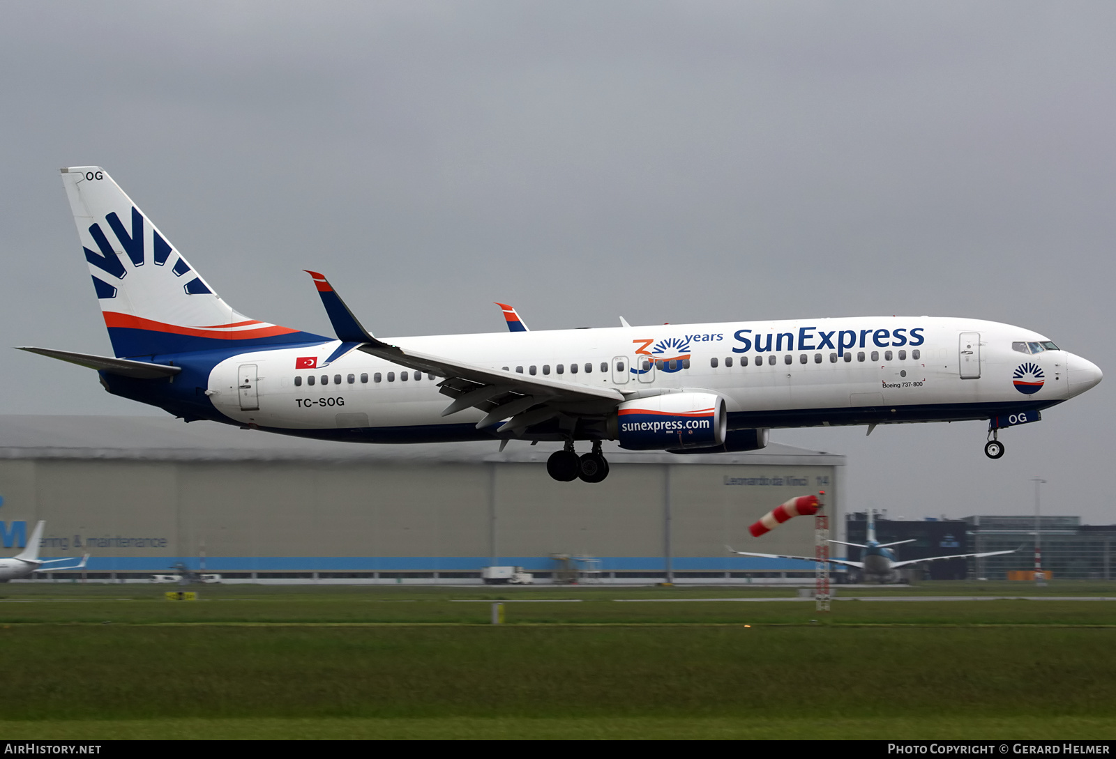 Aircraft Photo of TC-SOG | Boeing 737-800 | SunExpress | AirHistory.net #366167