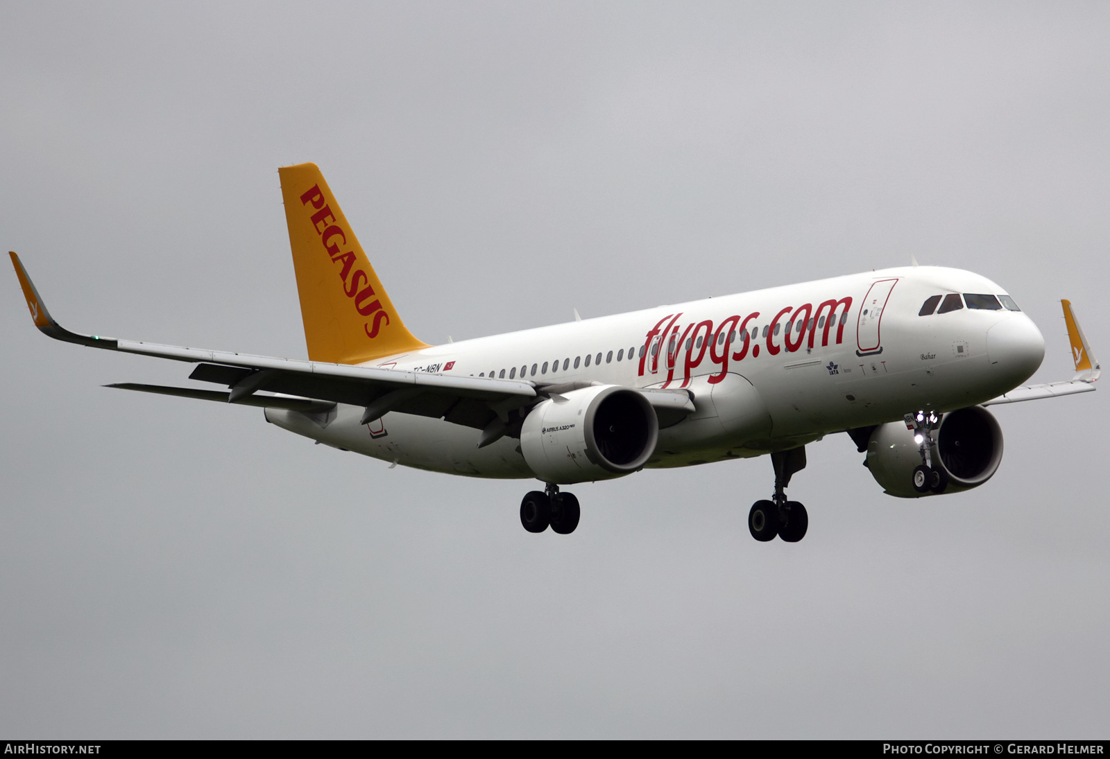 Aircraft Photo of TC-NBN | Airbus A320-251N | Pegasus Airlines | AirHistory.net #366171