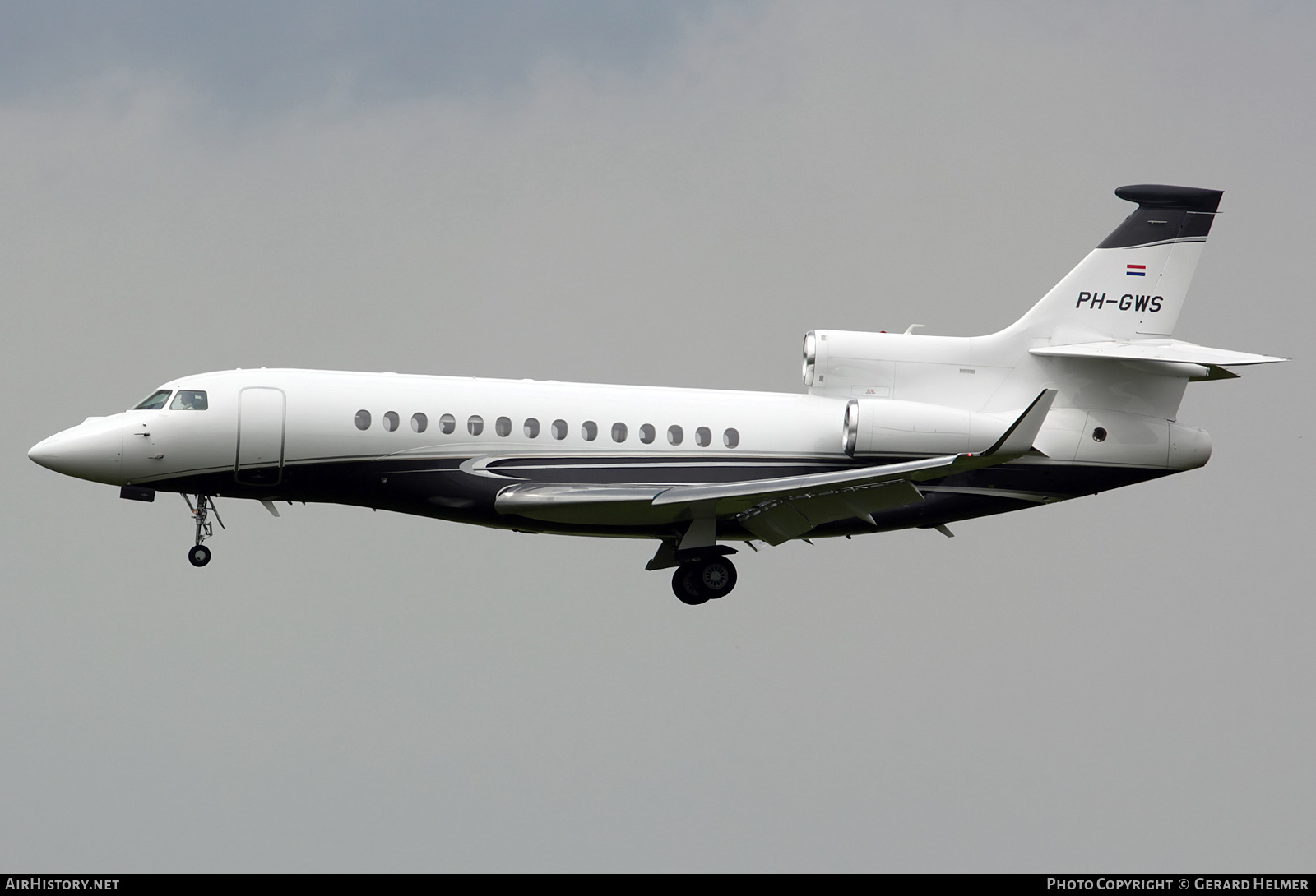 Aircraft Photo of PH-GWS | Dassault Falcon 7X | AirHistory.net #366175