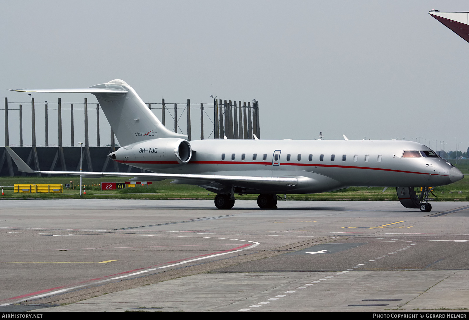 Aircraft Photo of 9H-VJC | Bombardier Global 6000 (BD-700-1A10) | VistaJet | AirHistory.net #366177