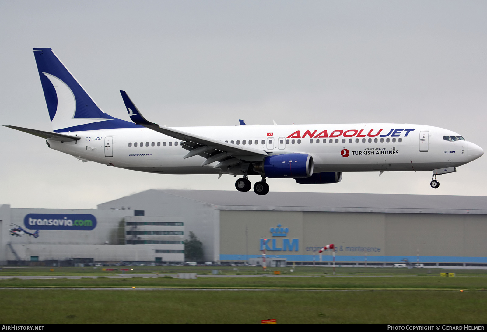 Aircraft Photo of TC-JGU | Boeing 737-8F2 | AnadoluJet | AirHistory.net #366182