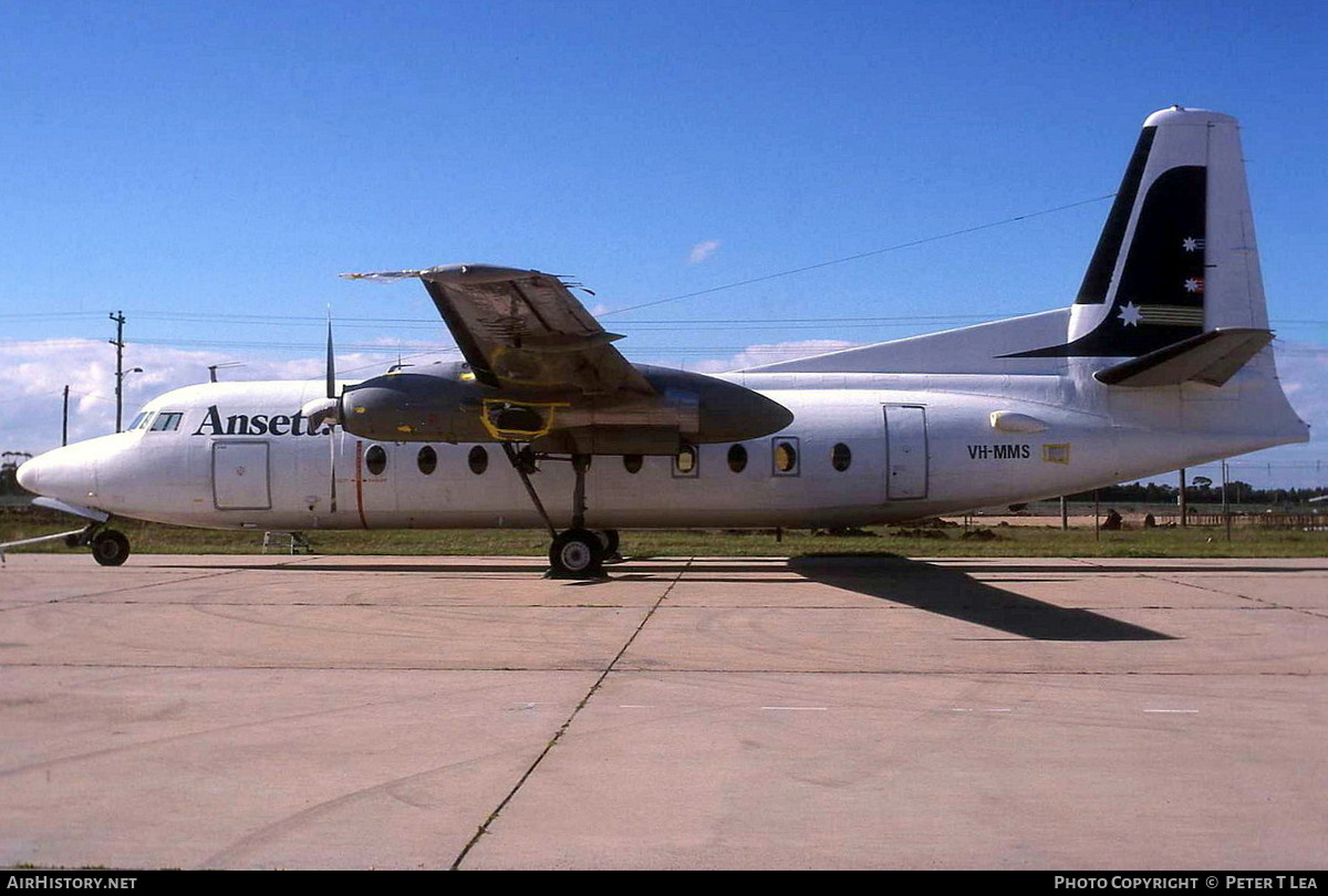 Aircraft Photo of VH-MMS | Fokker F27-200 Friendship | Ansett | AirHistory.net #366200
