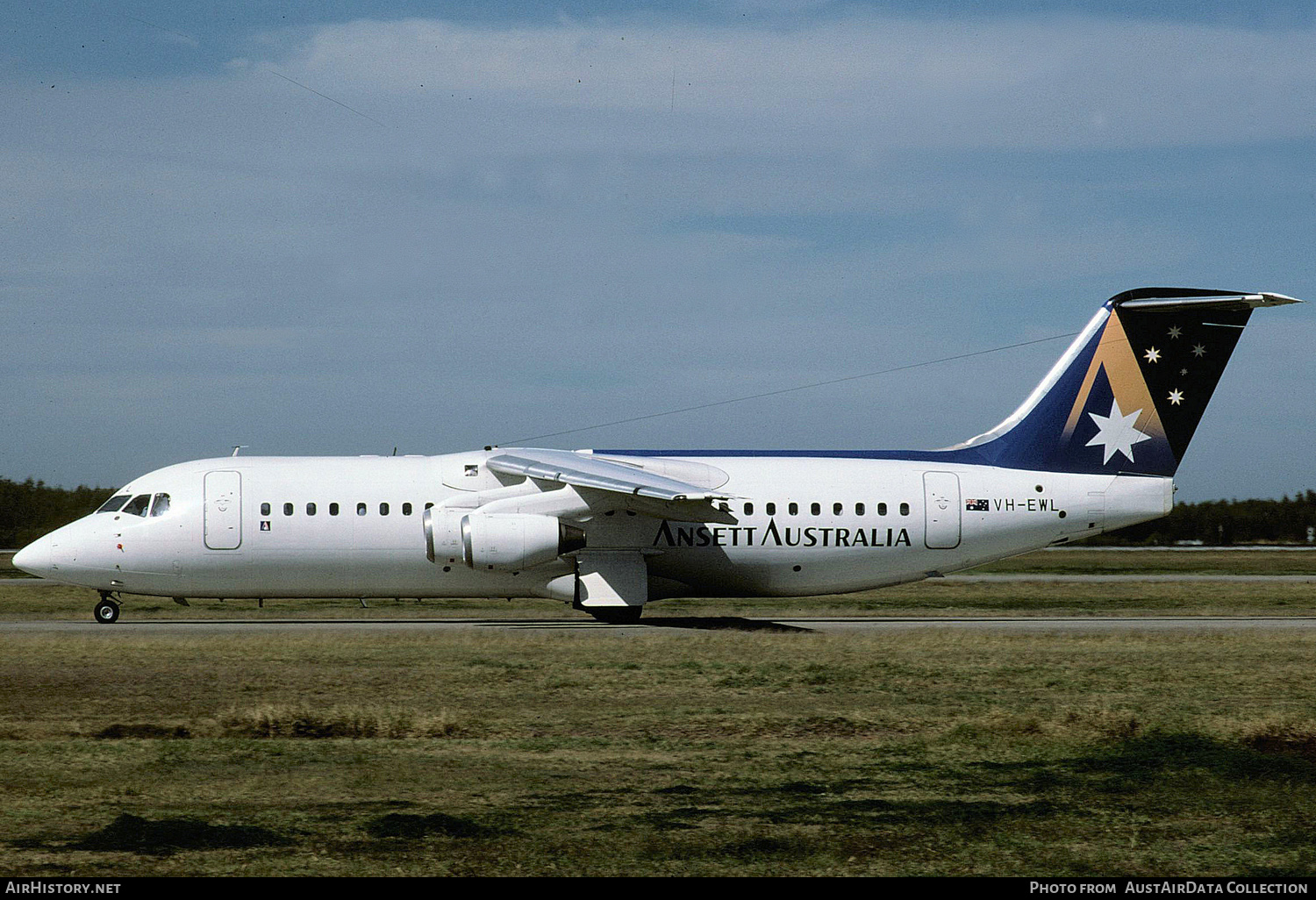 Aircraft Photo of VH-EWL | British Aerospace BAe-146-300 | Ansett Australia | AirHistory.net #366208
