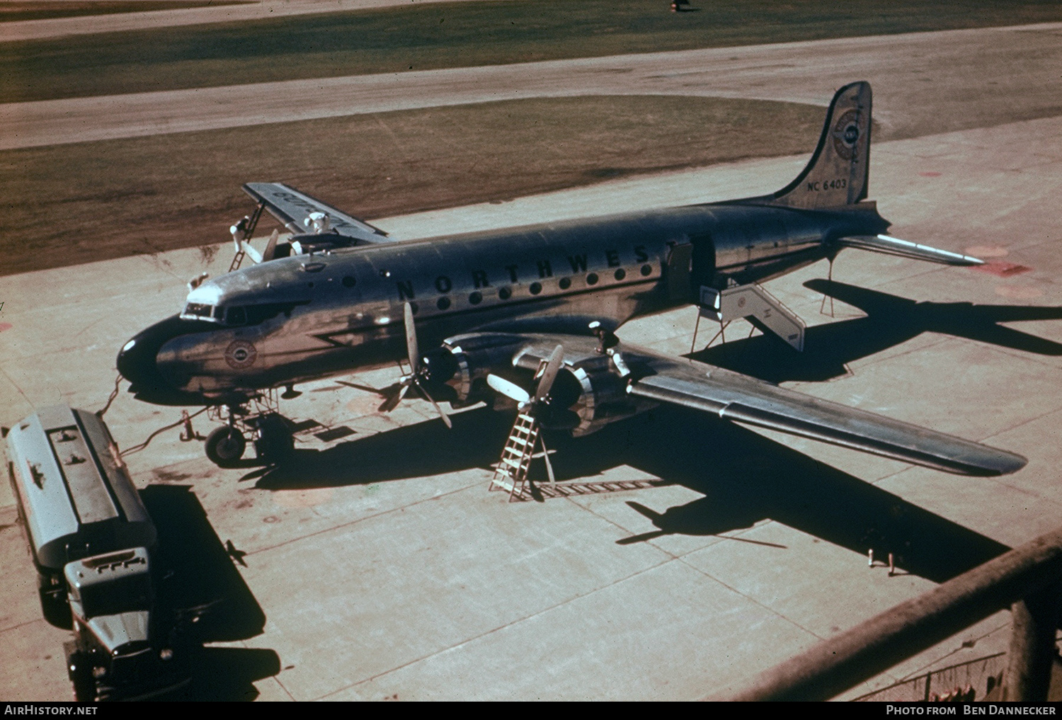 Aircraft Photo of N6403 / NC6403 | Douglas DC-4-1009 | Northwest Airlines | AirHistory.net #366209