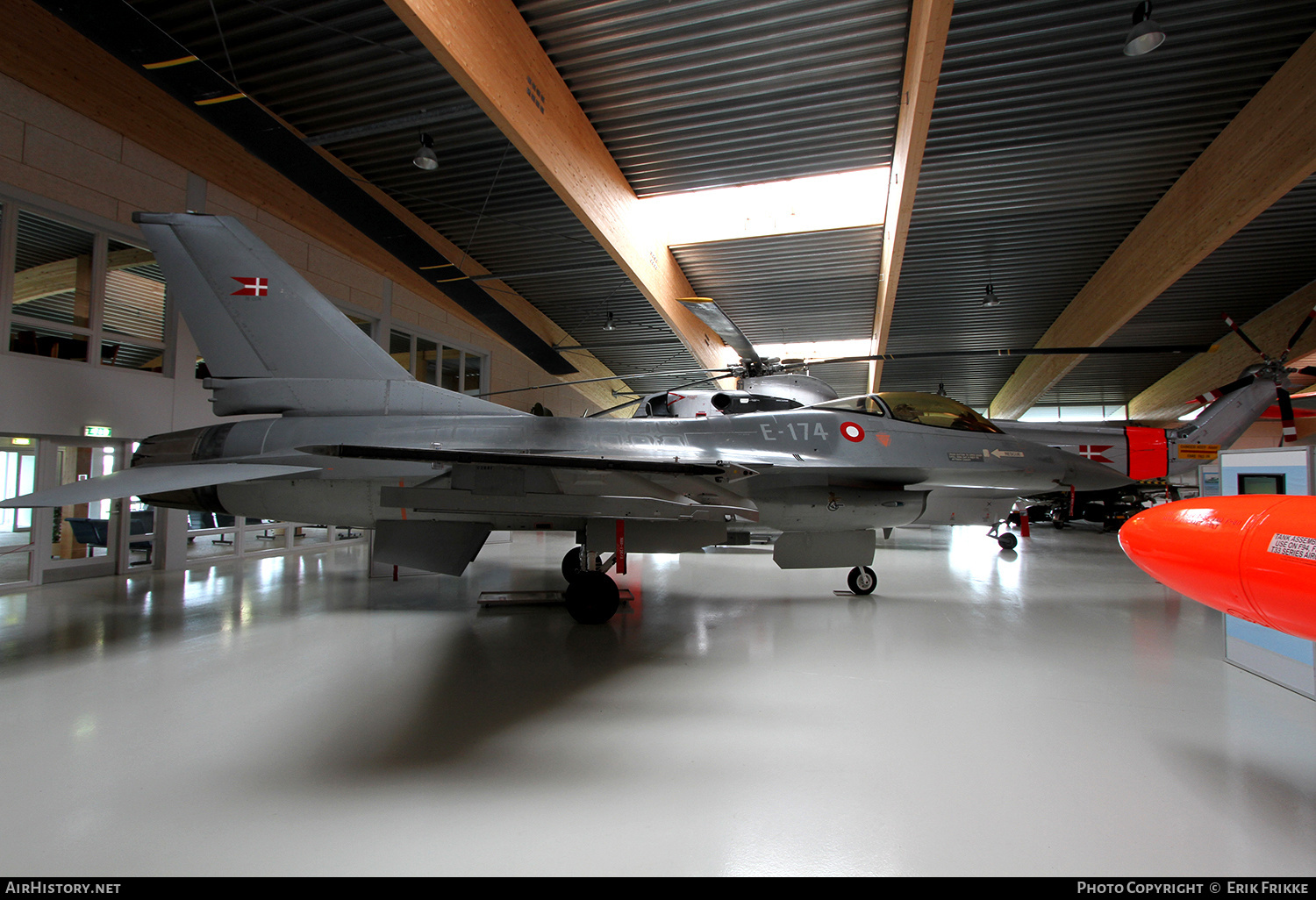 Aircraft Photo of E-174 | General Dynamics F-16A Fighting Falcon | Denmark - Air Force | AirHistory.net #366213