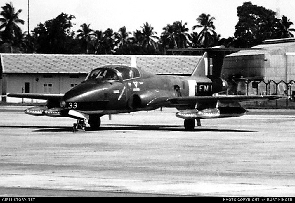 Aircraft Photo of FM-1133 | Canadair CL-41G-5 Tebuan | Malaysia - Air Force | AirHistory.net #366216