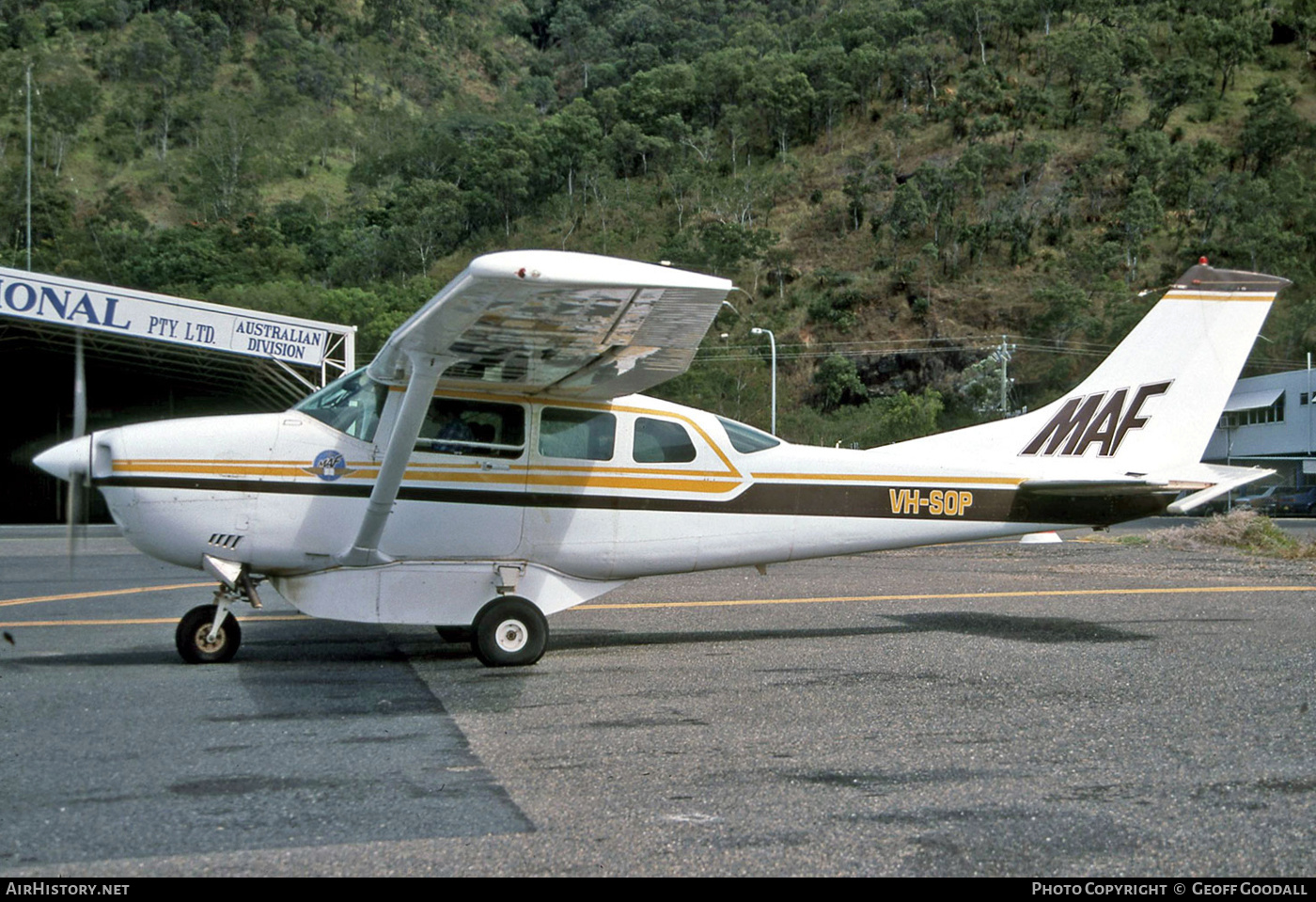 Aircraft Photo of VH-SOP | Cessna U206G Stationair 6 | Missionary Aviation Fellowship - MAF | AirHistory.net #366226