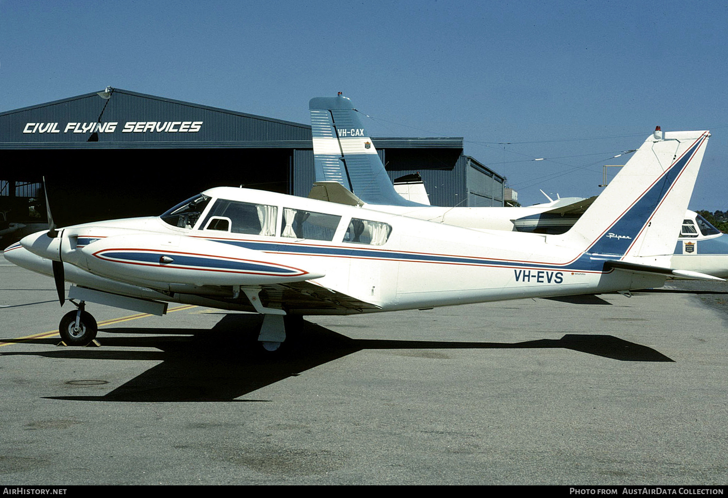Aircraft Photo of VH-EVS | Piper PA-30-160 Twin Comanche C | AirHistory.net #366228