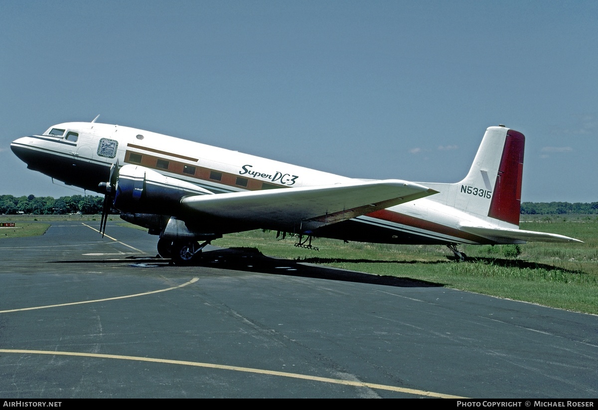 Aircraft Photo of N53315 | Douglas DC-3S Super DC-3 | Beaufort County Mosquito Control | AirHistory.net #366235