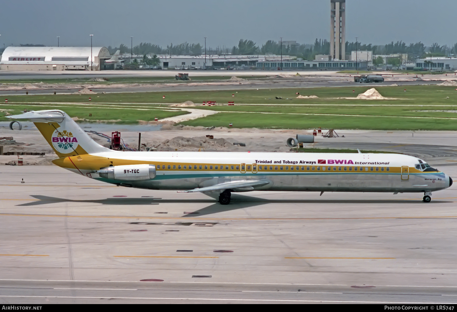 Aircraft Photo of 9Y-TGC | McDonnell Douglas DC-9-51 | BWIA International | AirHistory.net #366243