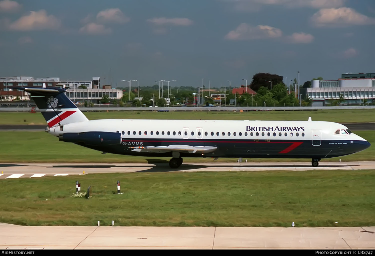 Aircraft Photo of G-AVMS | BAC 111-510ED One-Eleven | British Airways | AirHistory.net #366248