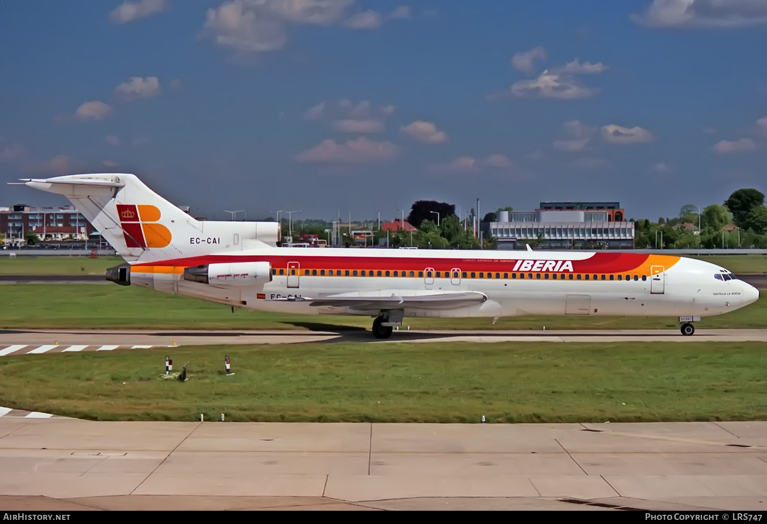 Aircraft Photo of EC-CAI | Boeing 727-256/Adv | Iberia | AirHistory.net #366251