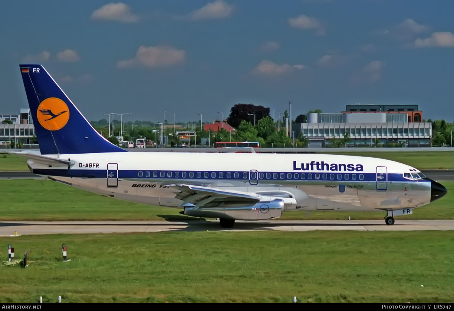 Aircraft Photo of D-ABFR | Boeing 737-230/Adv | Lufthansa | AirHistory.net #366253