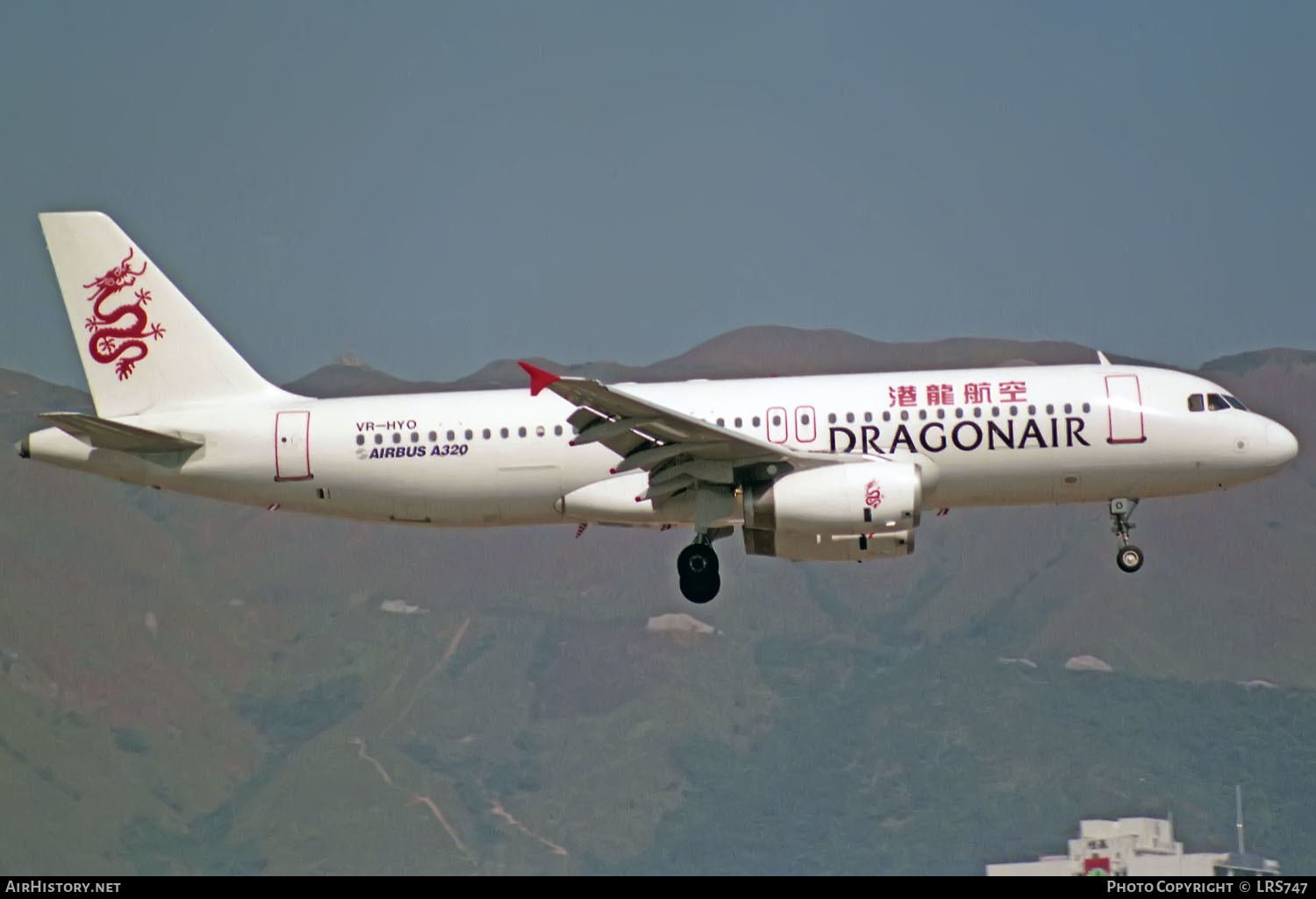 Aircraft Photo of VR-HYO | Airbus A320-231 | Dragonair | AirHistory.net #366265