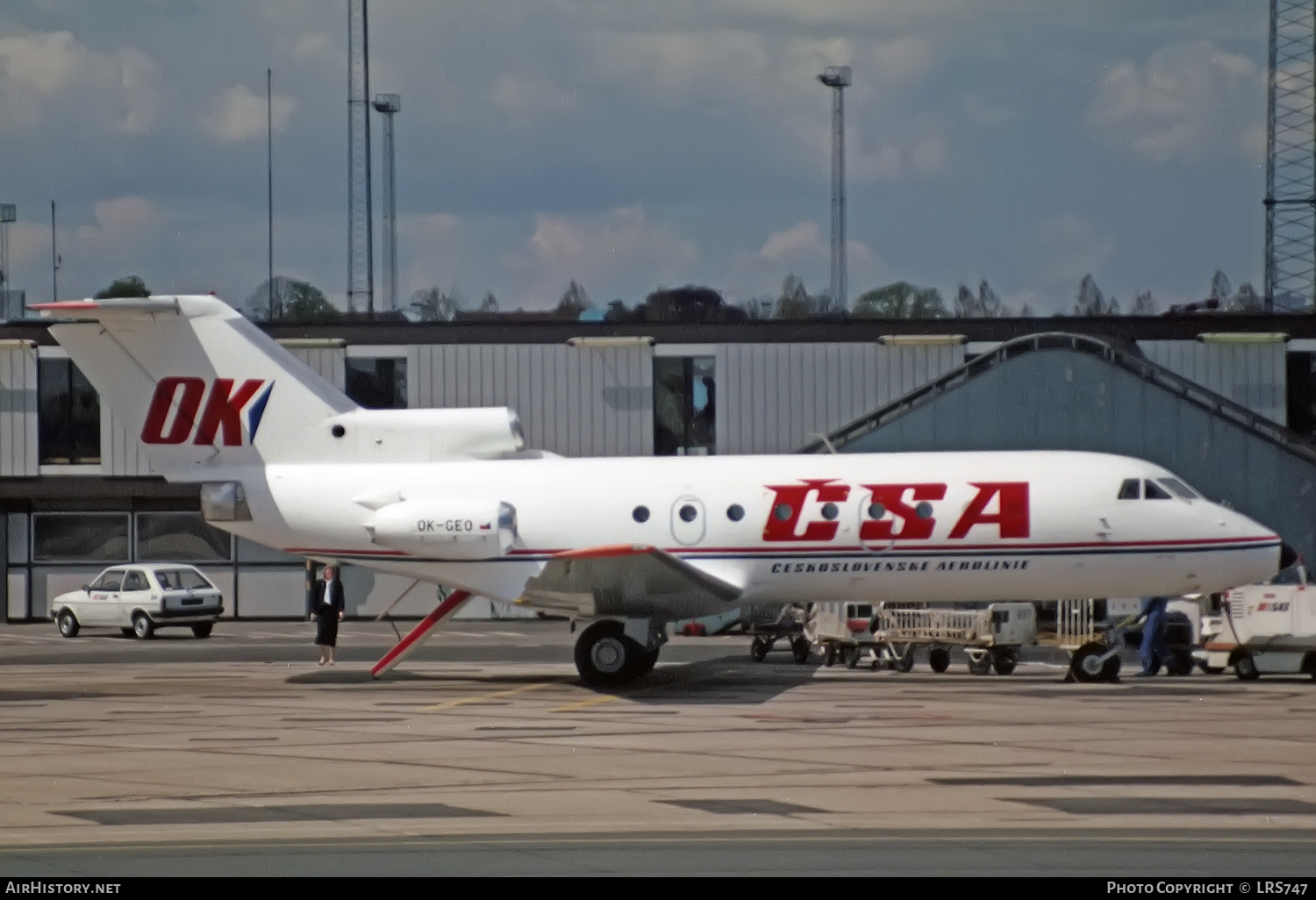 Aircraft Photo of OK-GEO | Yakovlev Yak-40K | ČSA - Československé Aerolinie - Czechoslovak Airlines | AirHistory.net #366275