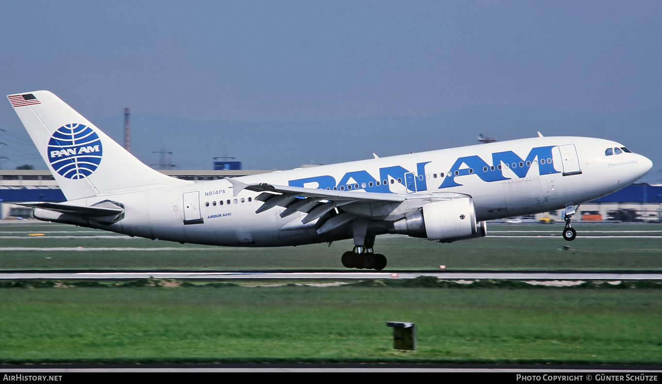 Aircraft Photo of N814PA | Airbus A310-324 | Pan American World Airways - Pan Am | AirHistory.net #366278