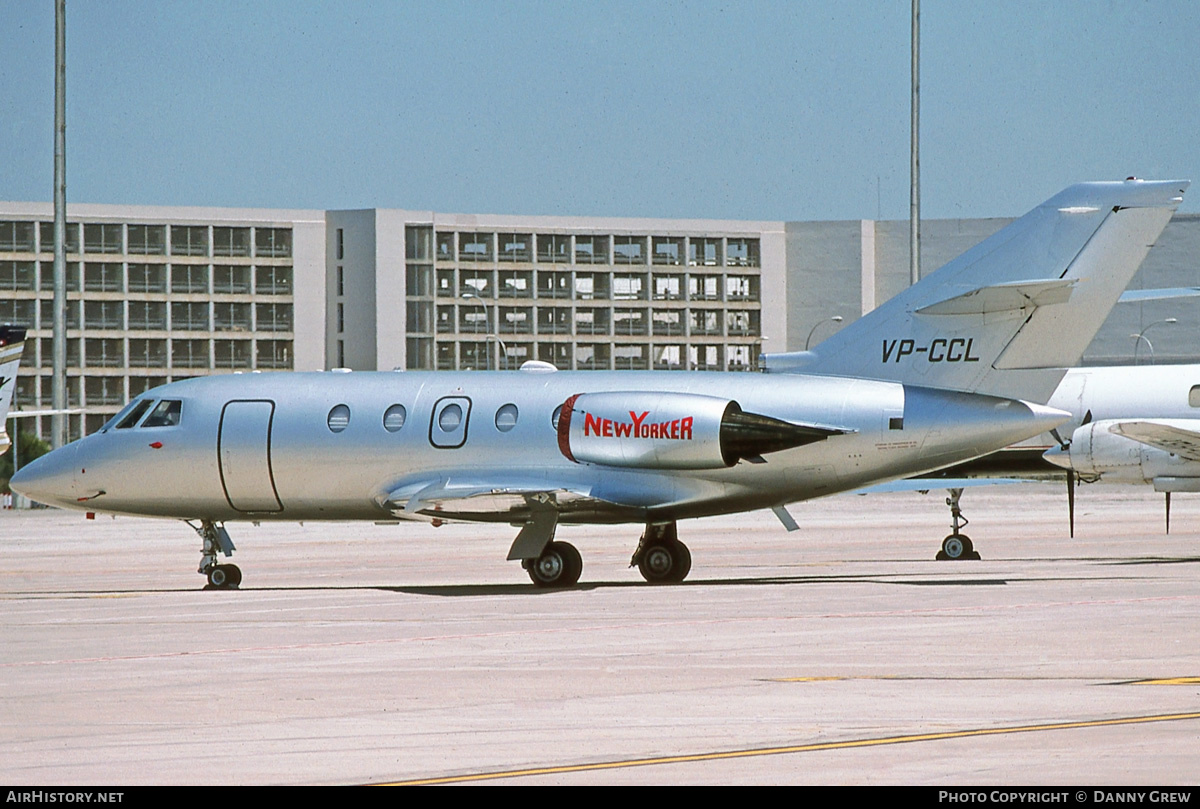 Aircraft Photo of VP-CCL | Dassault Falcon 200 (20H) | NewYorker | AirHistory.net #366281