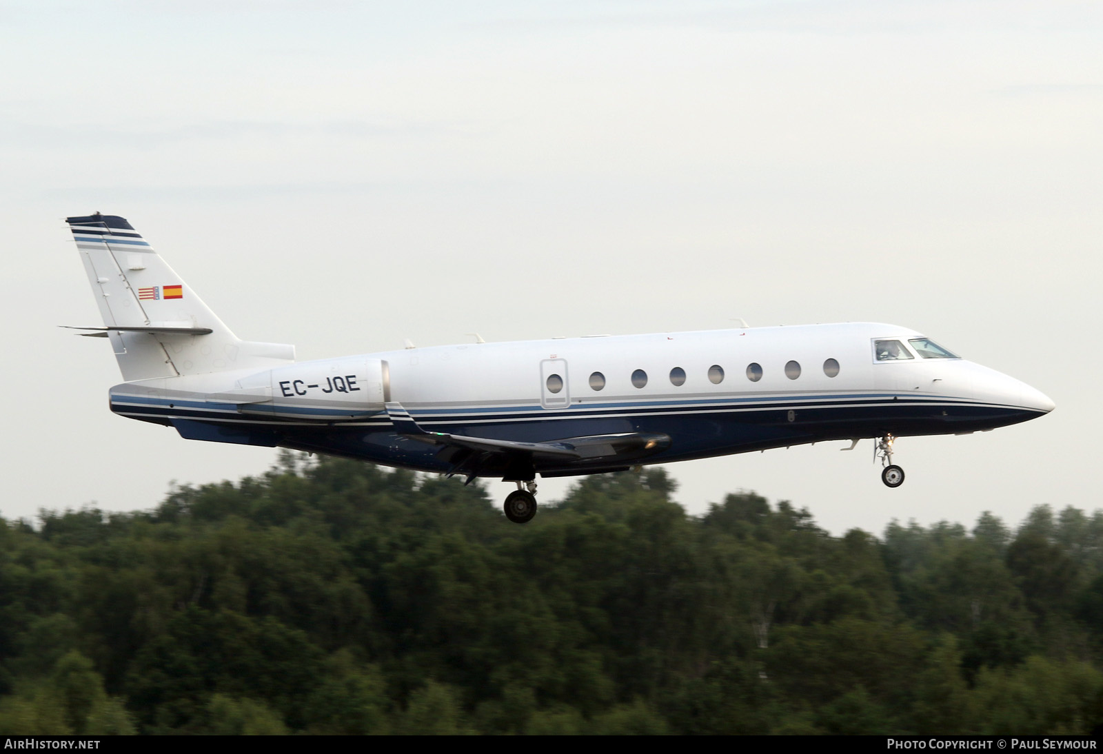 Aircraft Photo of EC-JQE | Israel Aircraft Industries Gulfstream G200 | AirHistory.net #366284