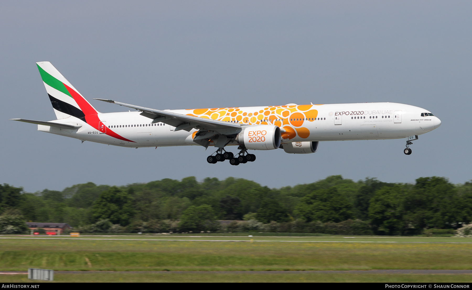 Aircraft Photo of A6-ECU | Boeing 777-31H/ER | Emirates | AirHistory.net #366291