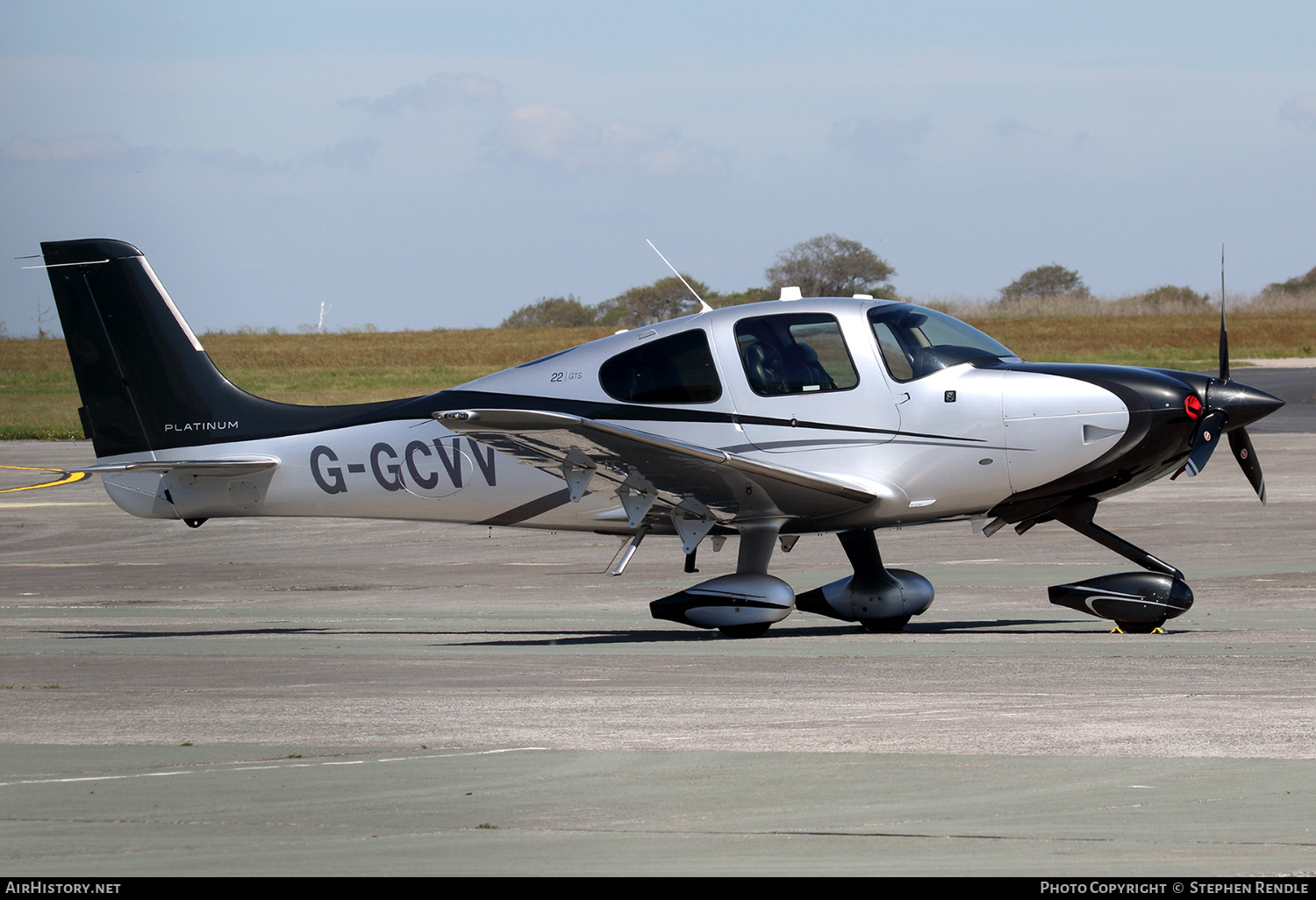 Aircraft Photo of G-GCVV | Cirrus SR-22 G5-GTS Platinum | AirHistory.net #366294