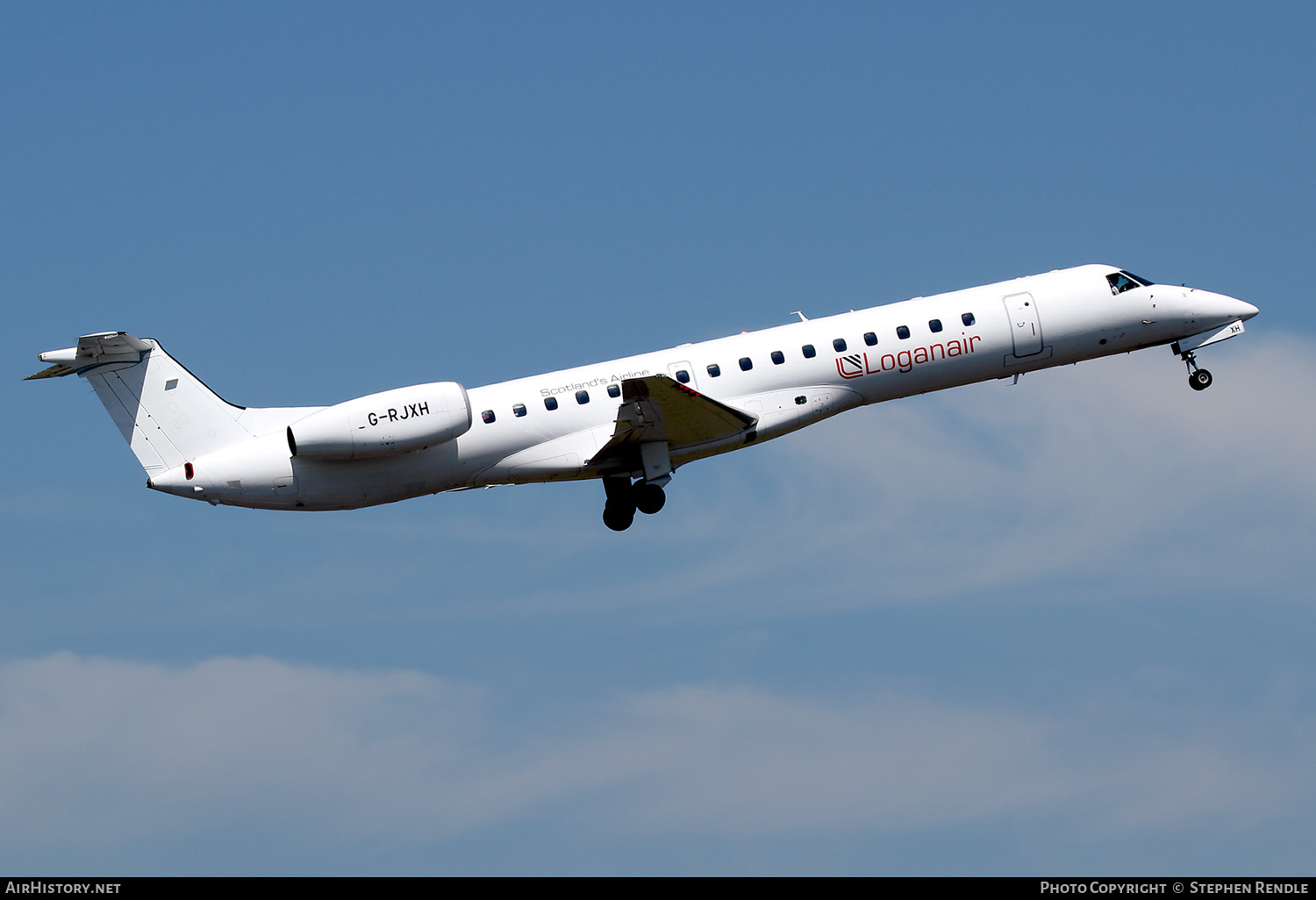 Aircraft Photo of G-RJXH | Embraer ERJ-145EP (EMB-145EP) | Loganair | AirHistory.net #366303