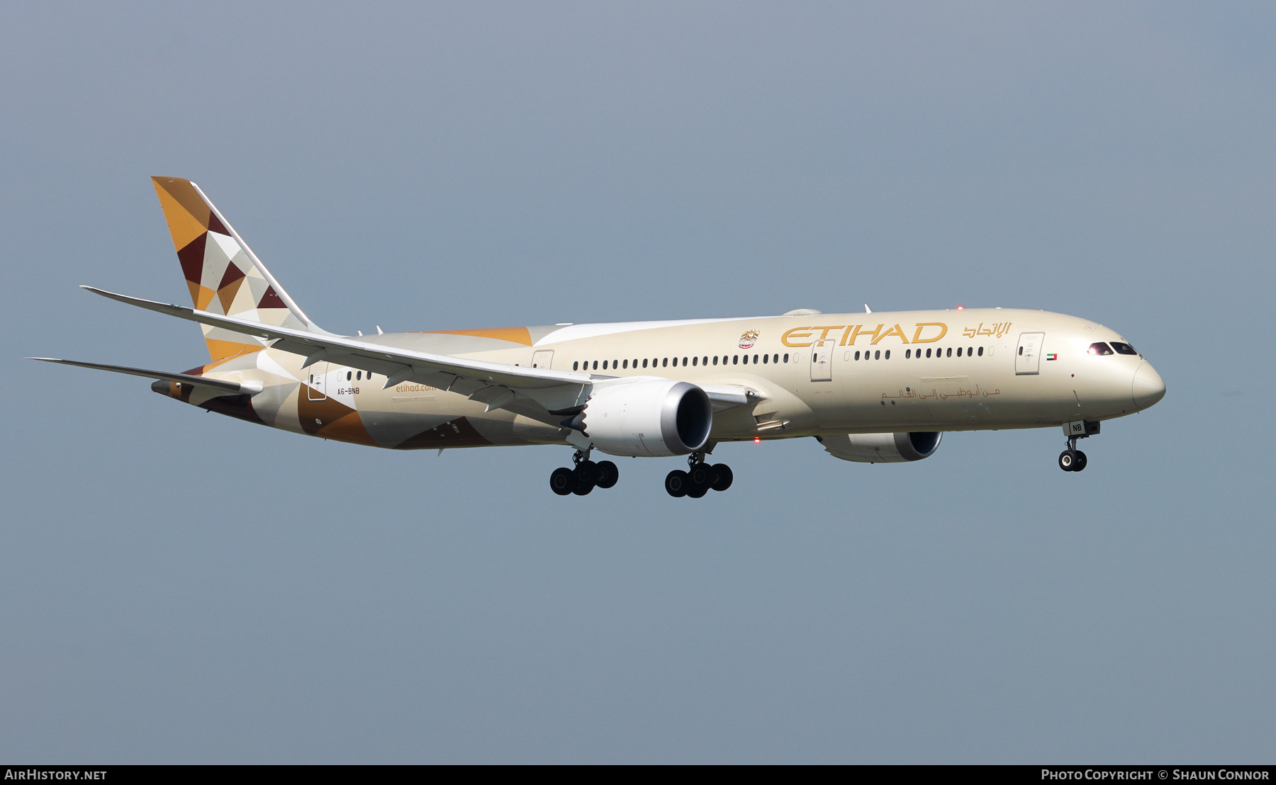 Aircraft Photo of A6-BNB | Boeing 787-9 Dreamliner | Etihad Airways | AirHistory.net #366304