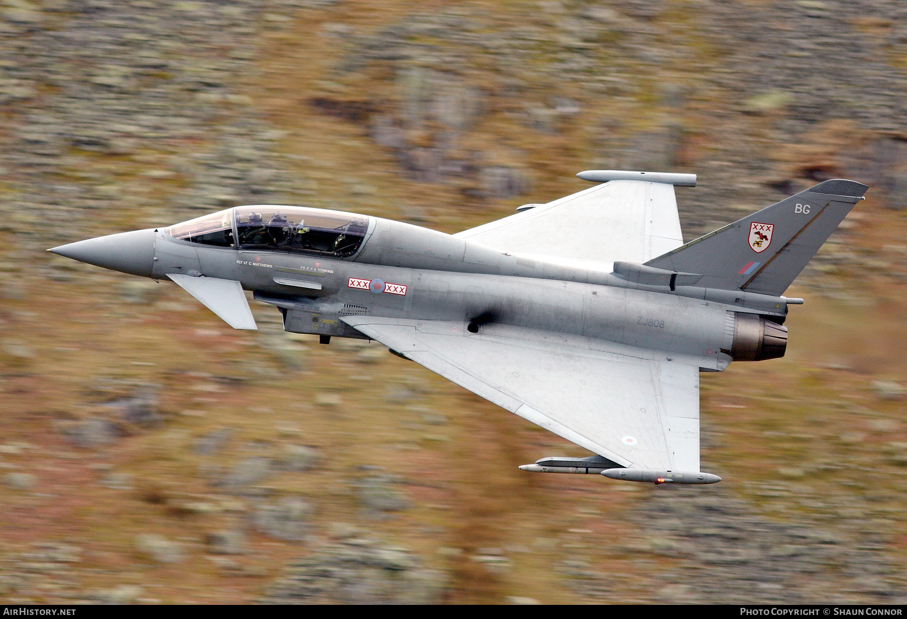 Aircraft Photo of ZJ808 | Eurofighter EF-2000 Typhoon T1 | UK - Air Force | AirHistory.net #366321