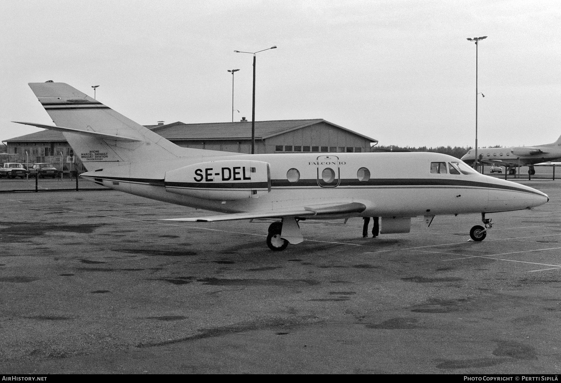 Aircraft Photo of SE-DEL | Dassault Falcon 10 | AirHistory.net #366331