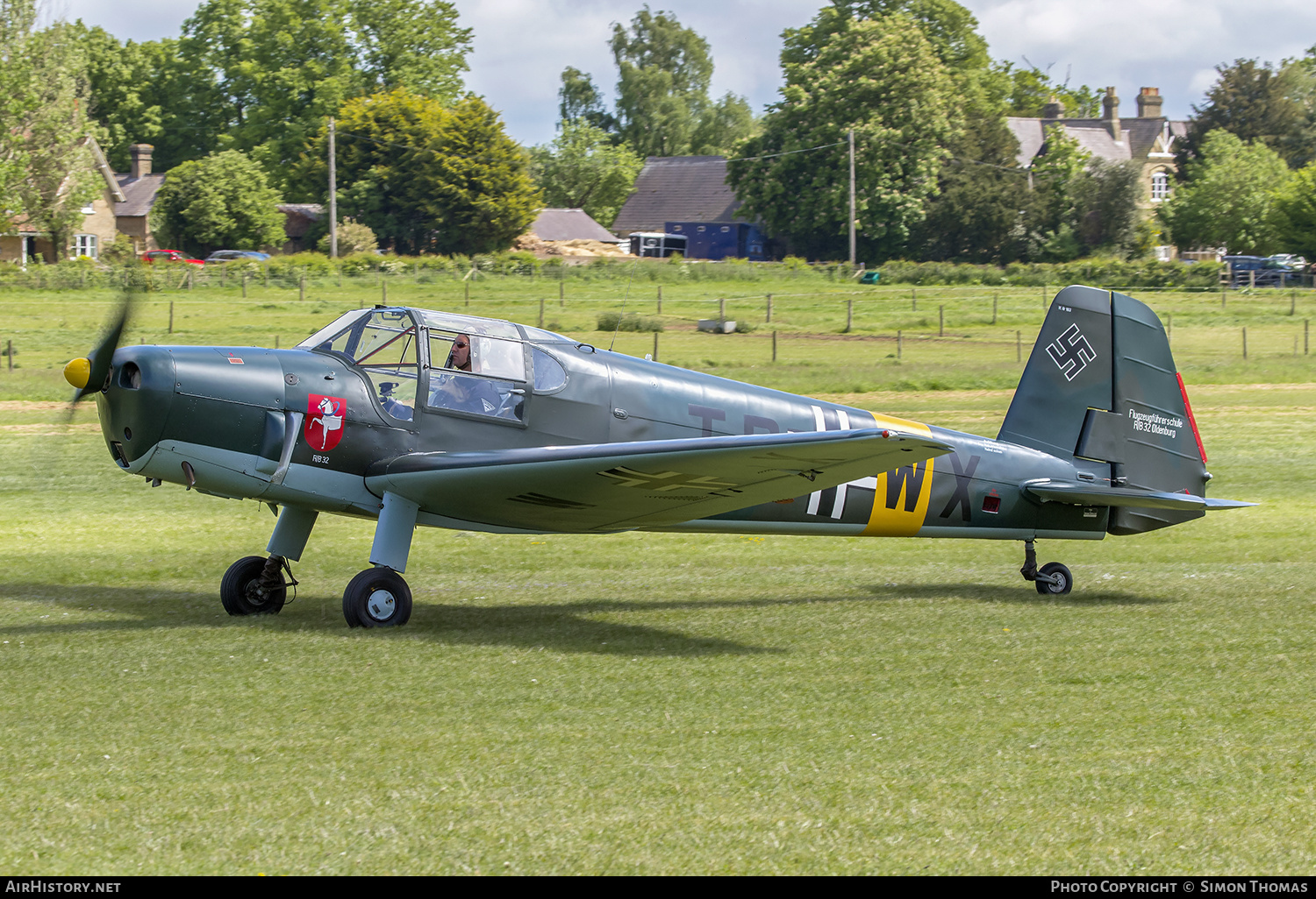 Aircraft Photo of G-TPWX | Heliopolis Gomhouria Mk6 | Germany - Air Force | AirHistory.net #366336