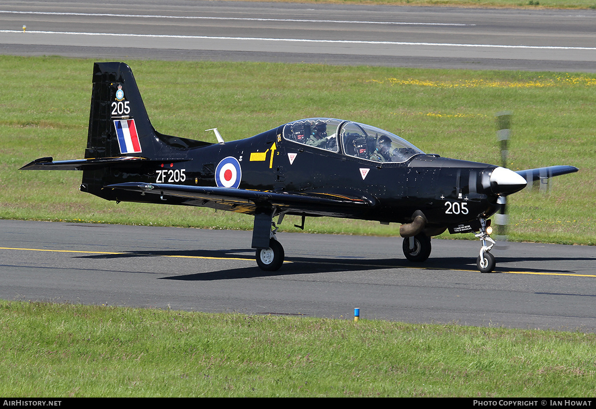 Aircraft Photo of ZF205 | Short S-312 Tucano T1 | UK - Air Force | AirHistory.net #366344