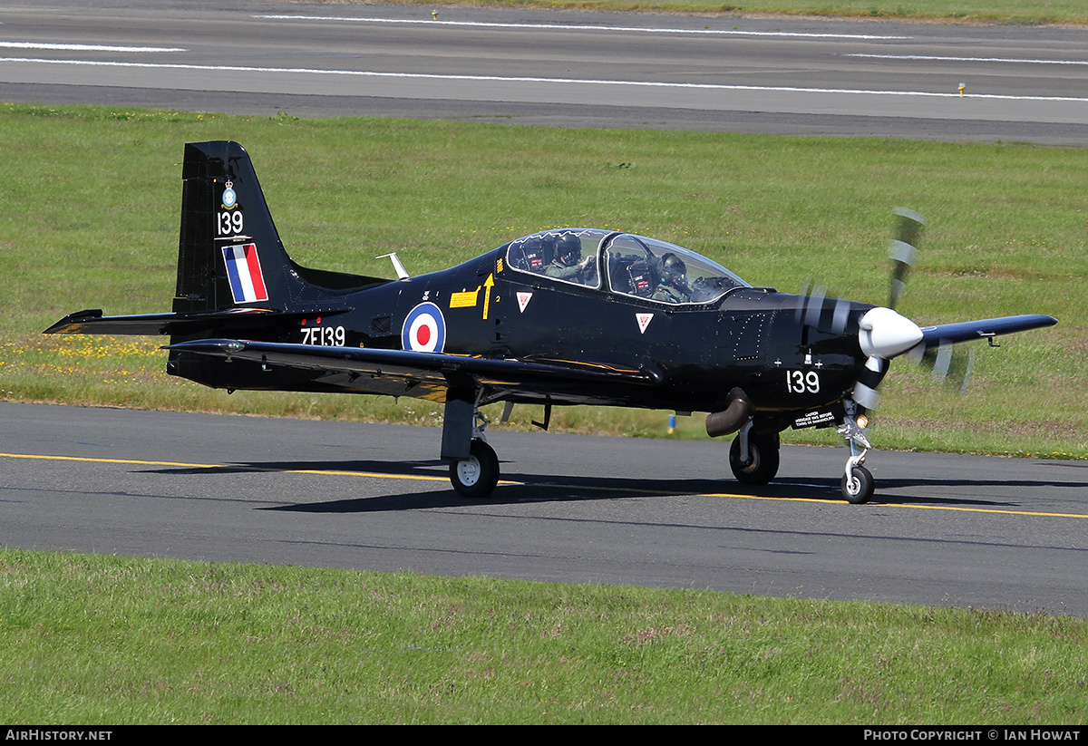 Aircraft Photo of ZF139 | Short S-312 Tucano T1 | UK - Air Force | AirHistory.net #366362