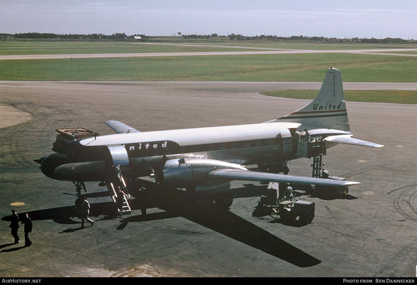 Aircraft Photo of N73155 | Convair 340-31 | United Air Lines | AirHistory.net #366399