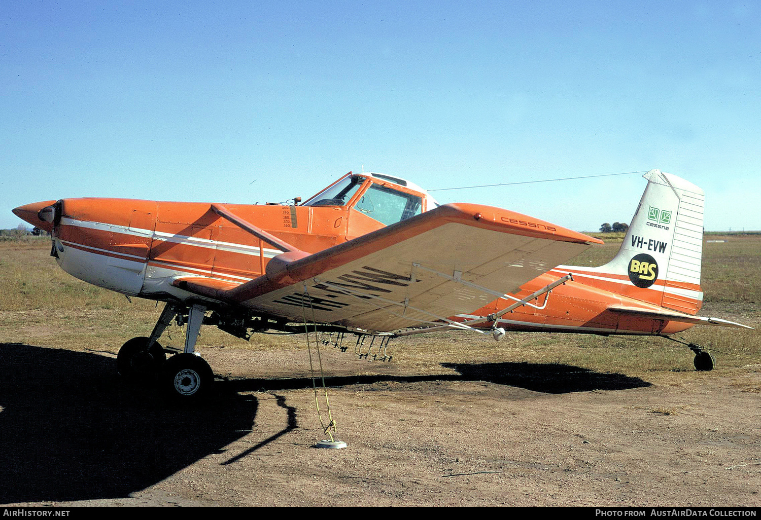 Aircraft Photo of VH-EVW | Cessna A188B AgWagon | Burdekin Air Services | AirHistory.net #366401