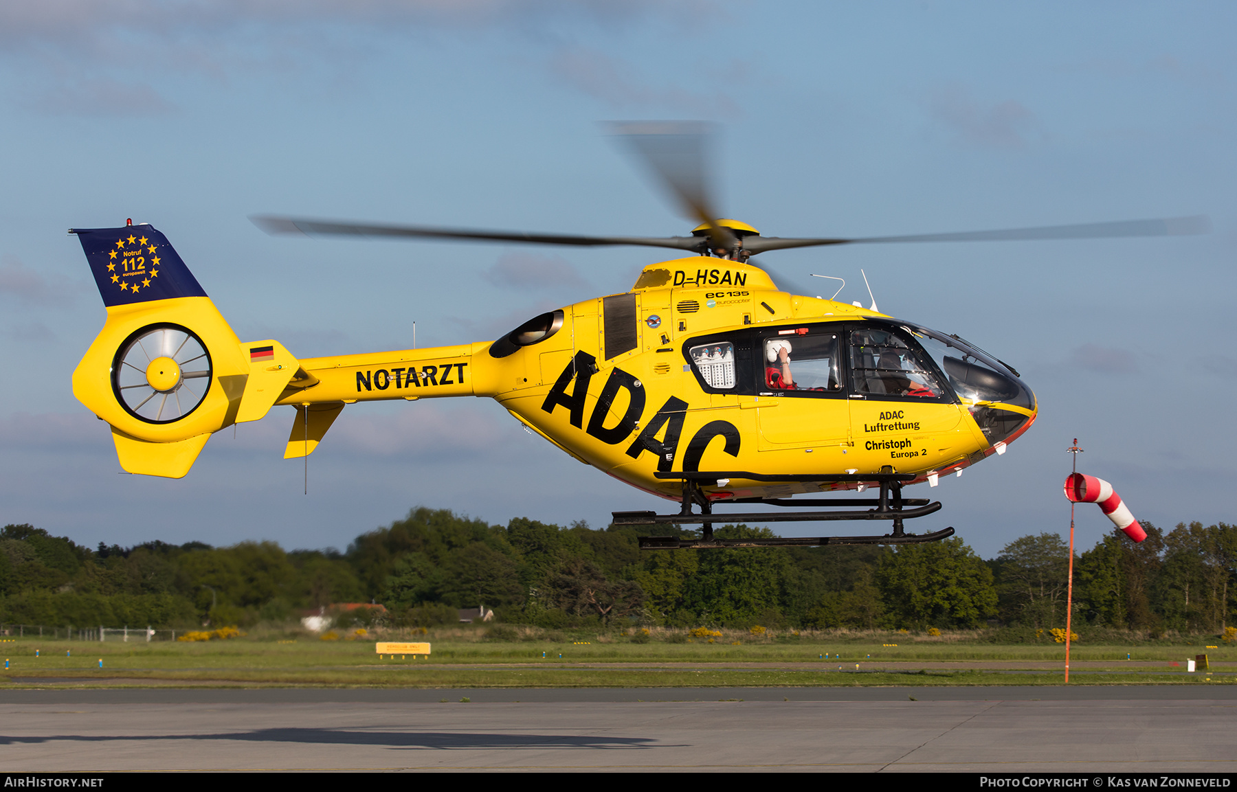 Aircraft Photo of D-HSAN | Eurocopter EC-135P-2 | ADAC Luftrettung | AirHistory.net #366408