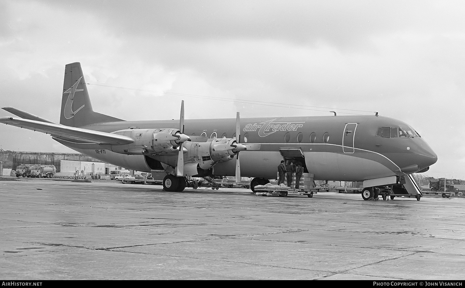 Aircraft Photo of SE-FTI | Vickers 952 Vanguard | Air Trader | AirHistory.net #366414