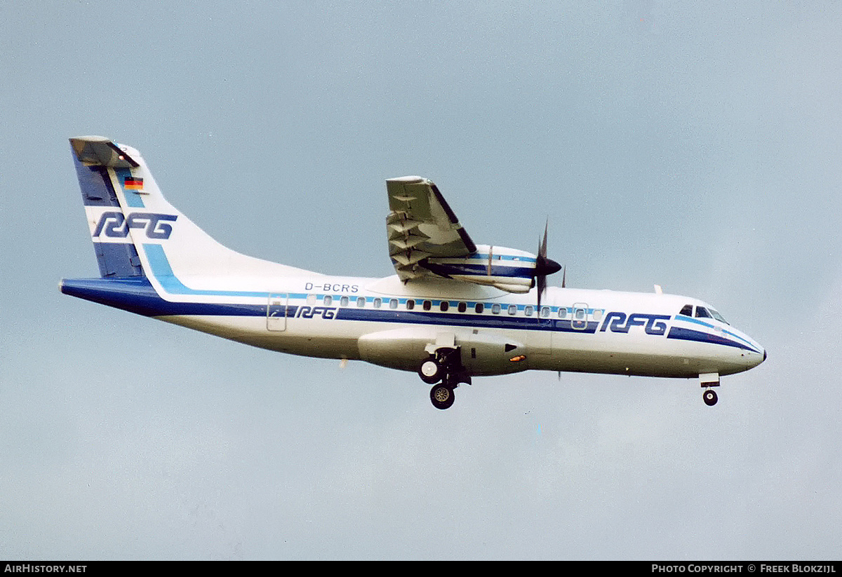 Aircraft Photo of D-BCRS | ATR ATR-42-300 | RFG - Regionalflug | AirHistory.net #366429