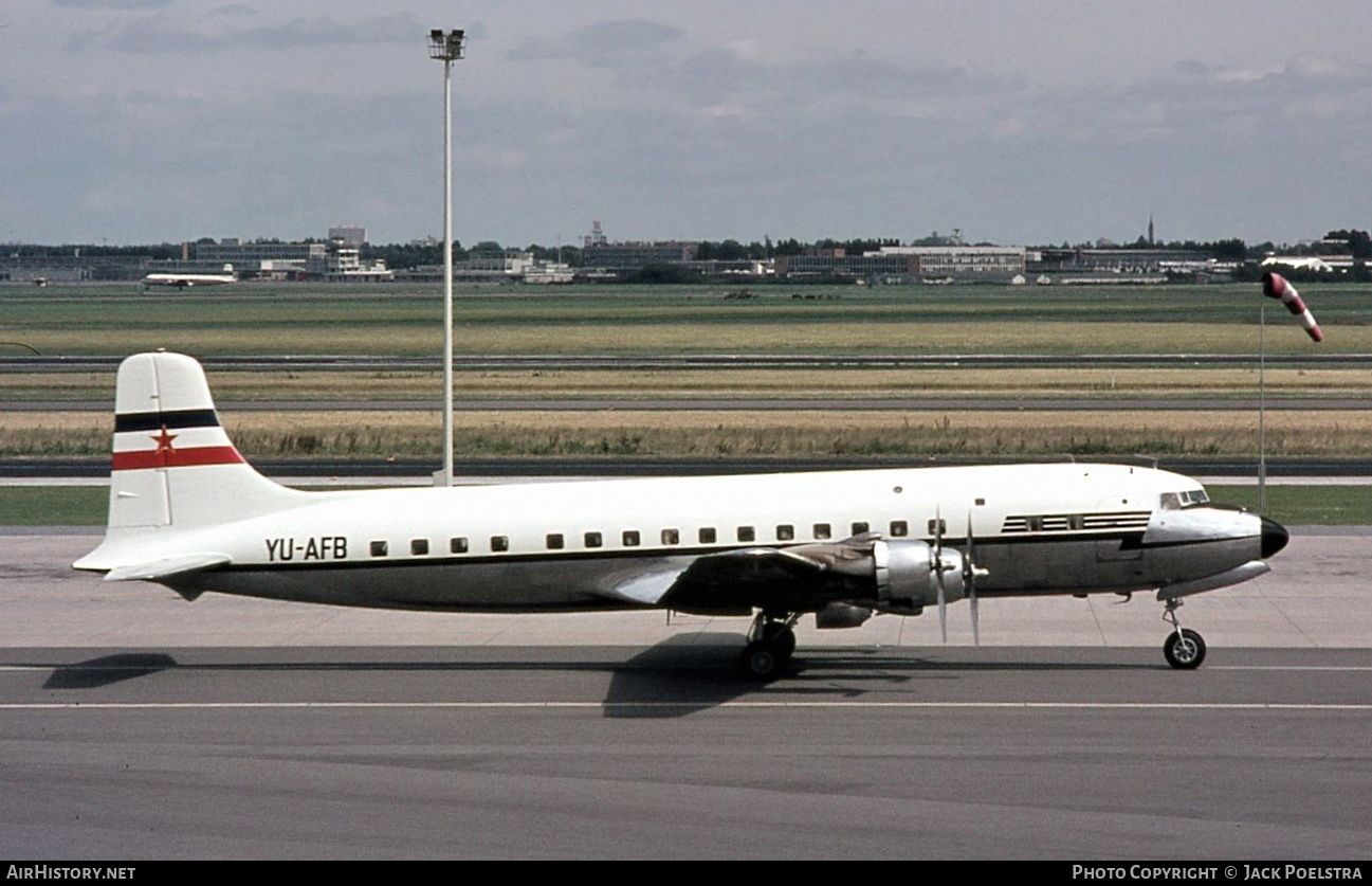 Aircraft Photo of YU-AFB | Douglas DC-6B | Yugoslavia Government | AirHistory.net #366430