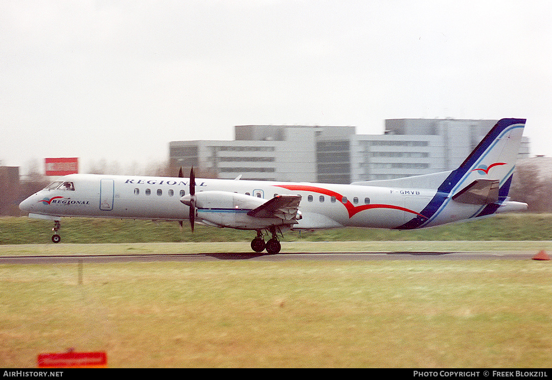 Aircraft Photo of F-GMVB | Saab 2000 | Régional Airlines | AirHistory.net #366432