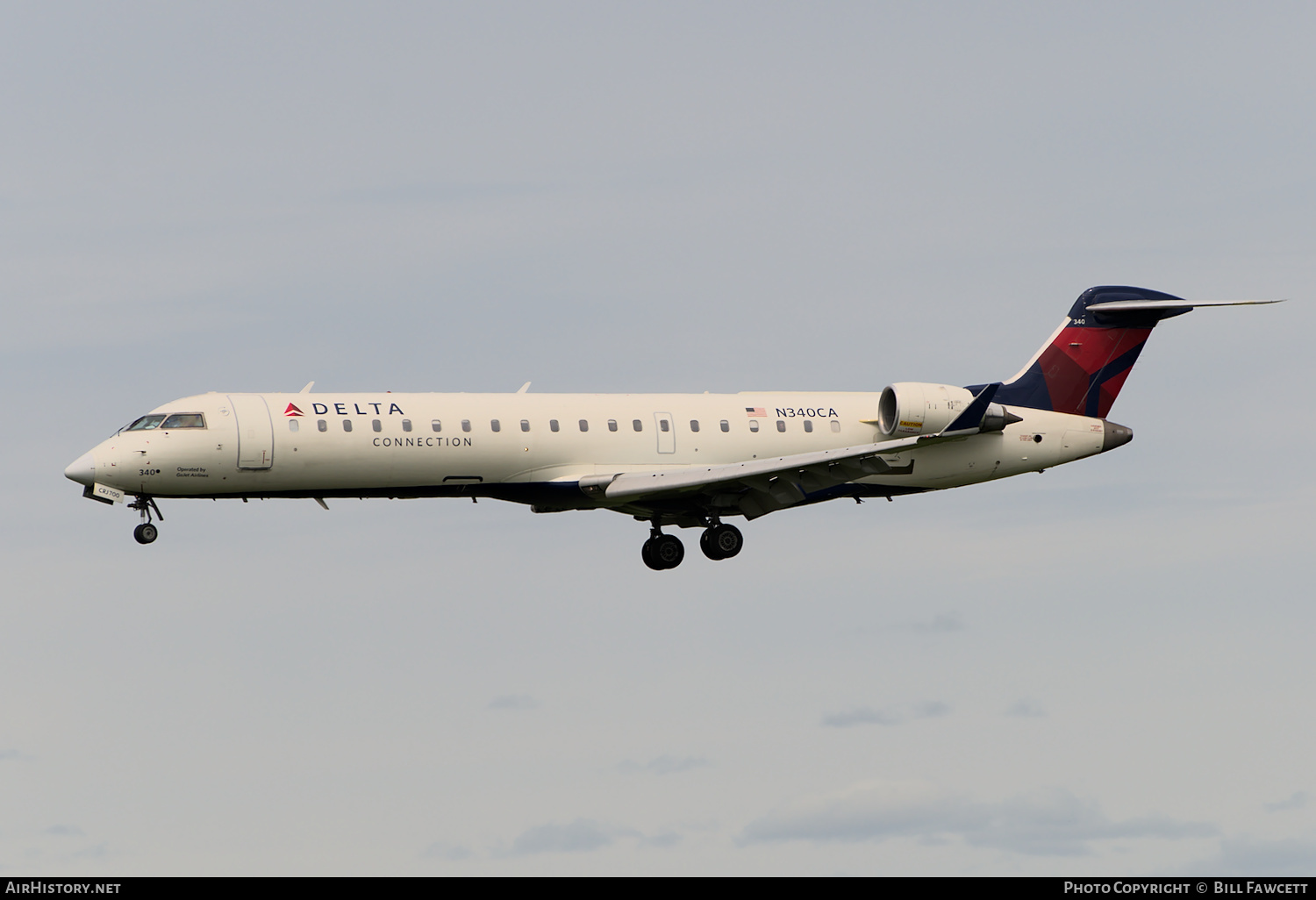 Aircraft Photo of N340CA | Bombardier CRJ-700 (CL-600-2C10) | Delta Connection | AirHistory.net #366439