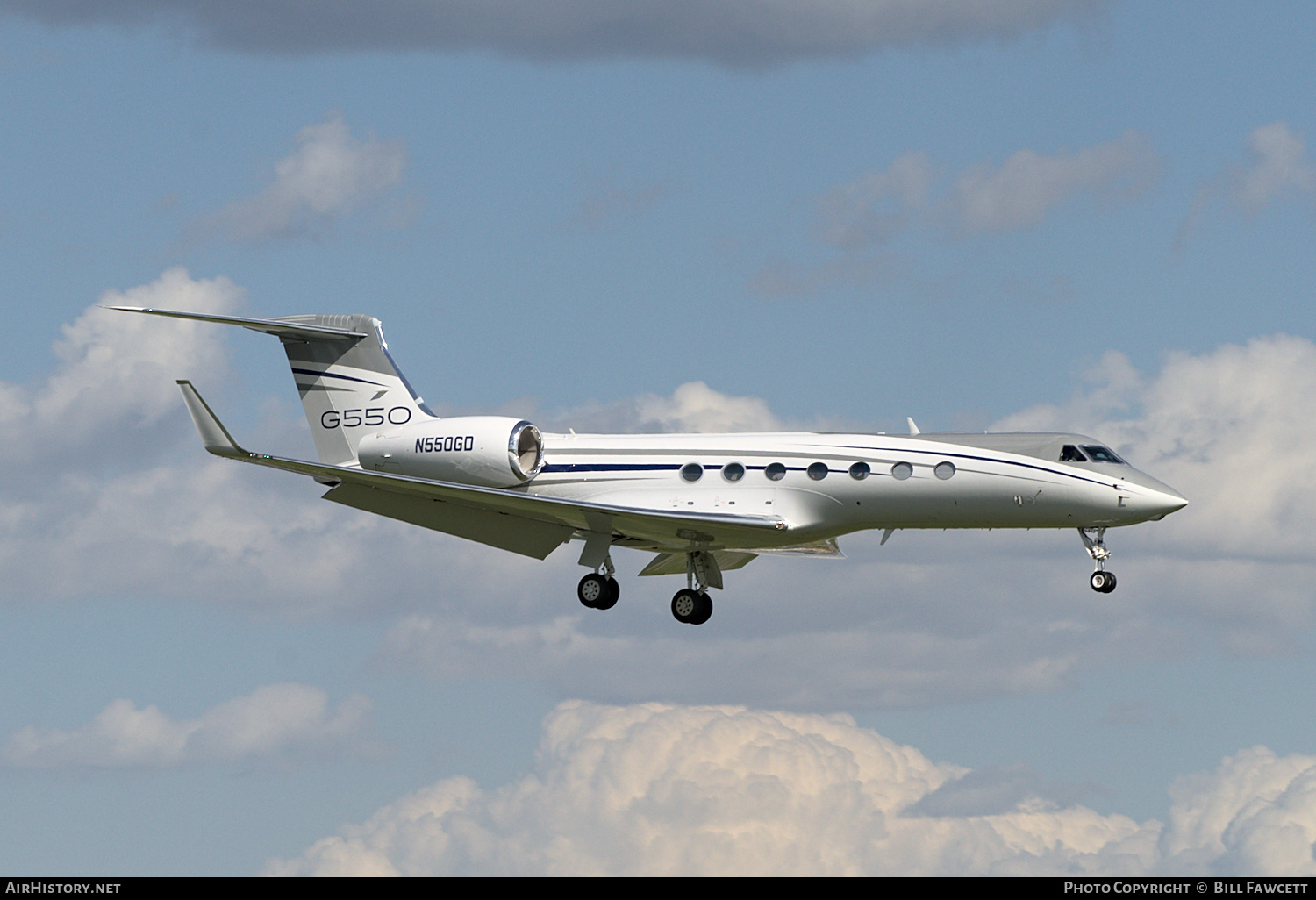 Aircraft Photo of N550GD | Gulfstream Aerospace G-V-SP Gulfstream G550 | AirHistory.net #366442