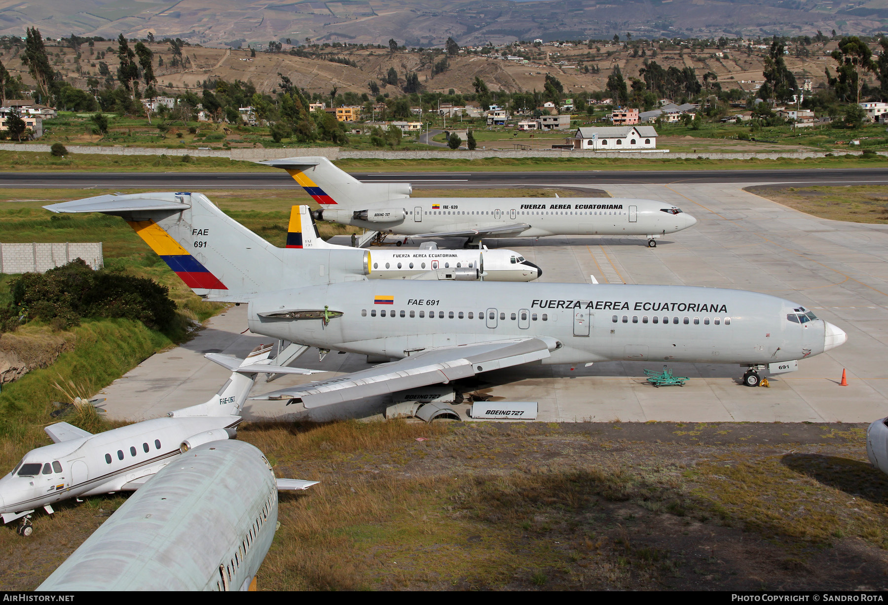 Aircraft Photo of FAE-691 | Boeing 727-134 | Ecuador - Air Force | AirHistory.net #366485
