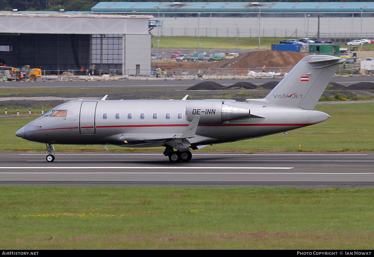 Aircraft Photo of OE-INN | Bombardier Challenger 605 (CL-600-2B16) | VistaJet | AirHistory.net #366488