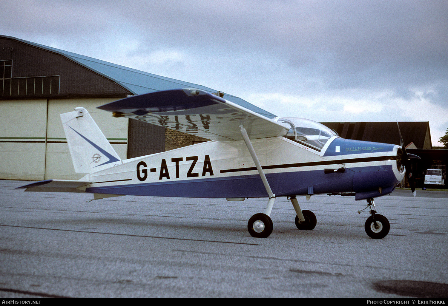 Aircraft Photo of G-ATZA | Bölkow Bo-208C Junior | AirHistory.net #366533