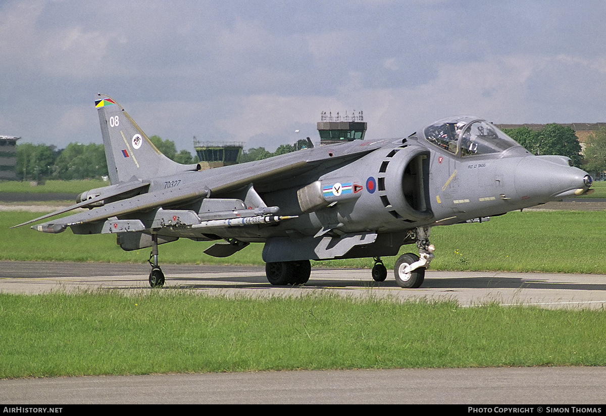 Aircraft Photo of ZD327 | British Aerospace Harrier GR7 | UK - Air Force | AirHistory.net #366544