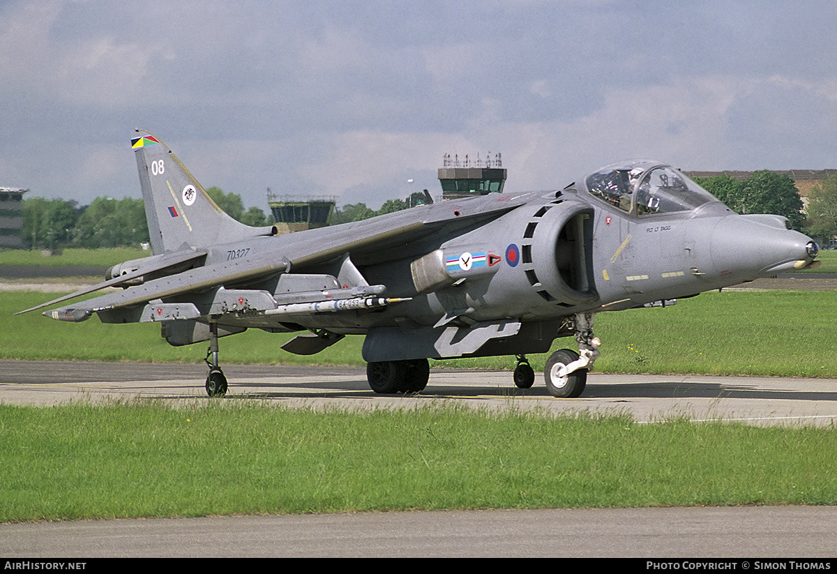 Aircraft Photo of ZD327 | British Aerospace Harrier GR7 | UK - Air Force | AirHistory.net #366544