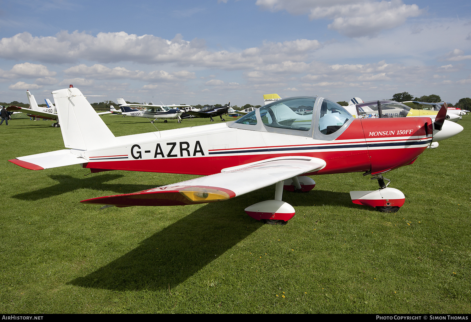Aircraft Photo of G-AZRA | Bolkow BO-209 Monsun | AirHistory.net #366546
