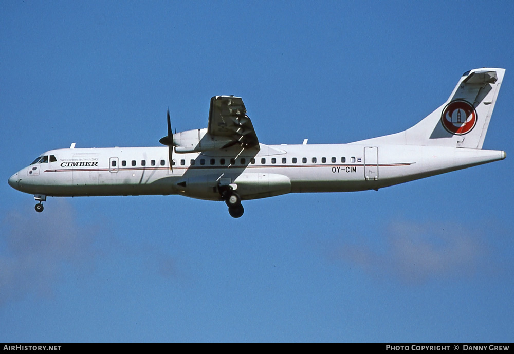 Aircraft Photo of OY-CIM | ATR ATR-72-500 (ATR-72-212A) | Cimber Air | AirHistory.net #366547