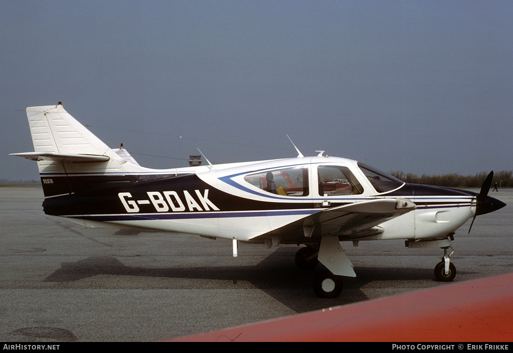 Aircraft Photo of G-BDAK | Rockwell Commander 112A | AirHistory.net #366552