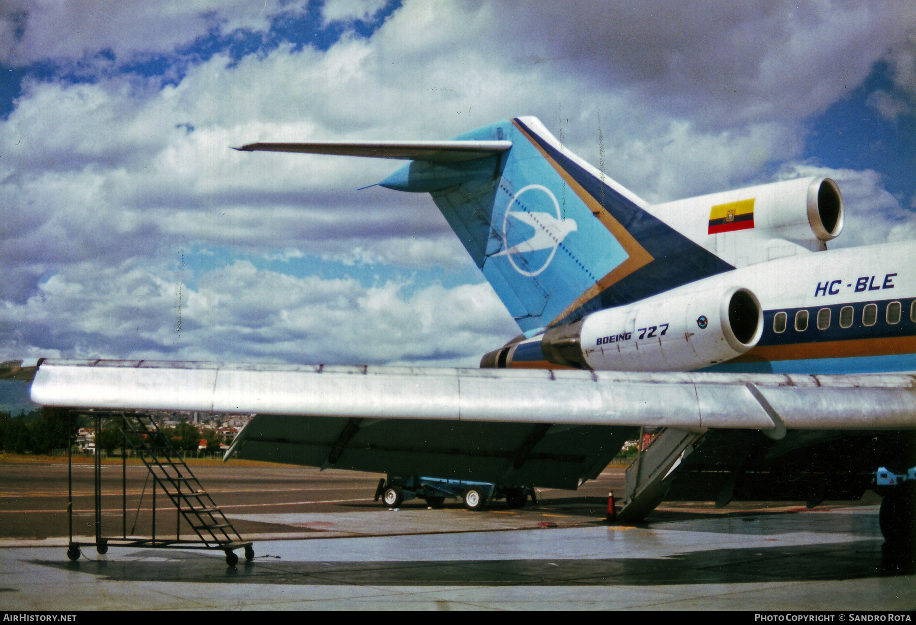 Aircraft Photo of HC-BLE / FAE-691 | Boeing 727-134 | TAME Línea Aérea del Ecuador | AirHistory.net #366568